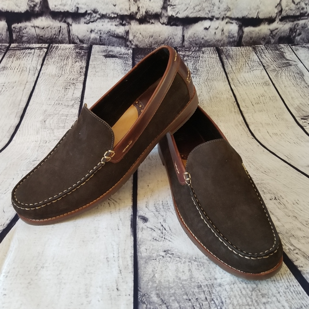 MEN'S G.H. Bass & Co Holmes Brown Leather Loafers
